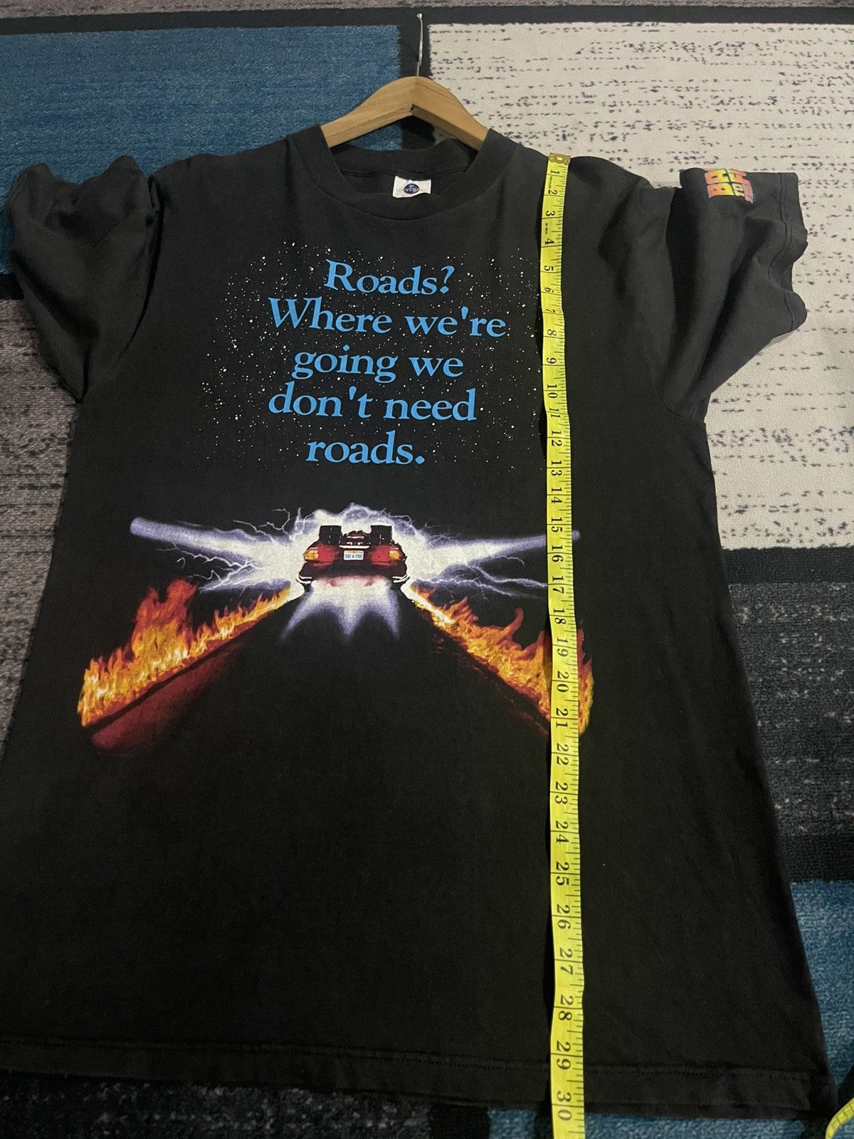Universal Studios Vintage 90’s Back To The Future Movie Promo T-Shirt Size US L / EU 52-54 / 3 - 14 Thumbnail