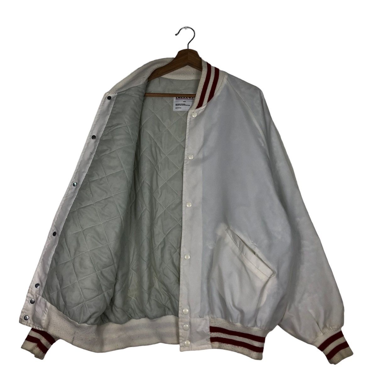 Japanese Brand 🔥Vtg Bomber Jacket Satin Delong Made in USA Size US XL / EU 56 / 4 - 9 Thumbnail