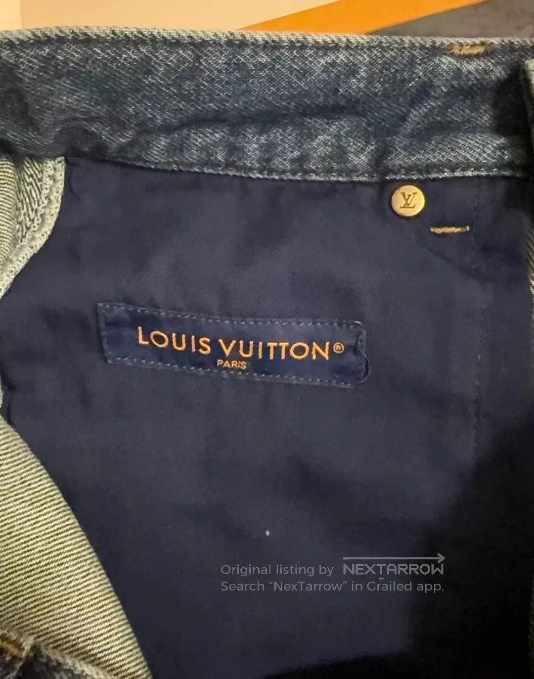 Louis Vuitton Louis Vuitton Washed Denim Jeans. Size US 30 / EU 46 - 3 Thumbnail