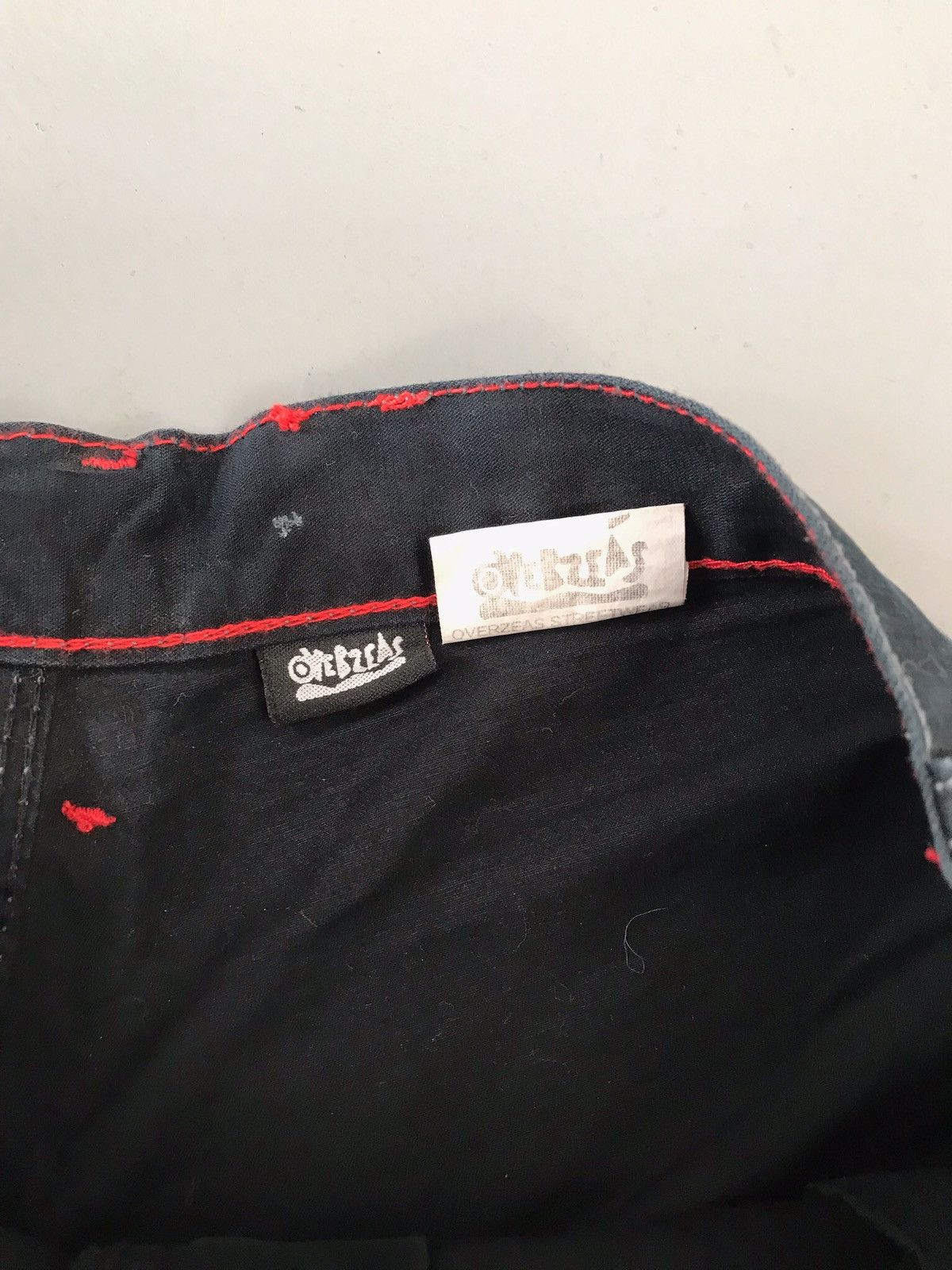 JNCO × Southpole × Vintage Vintage oierzeas spell out embroidered denim Size US 35 - 10 Thumbnail
