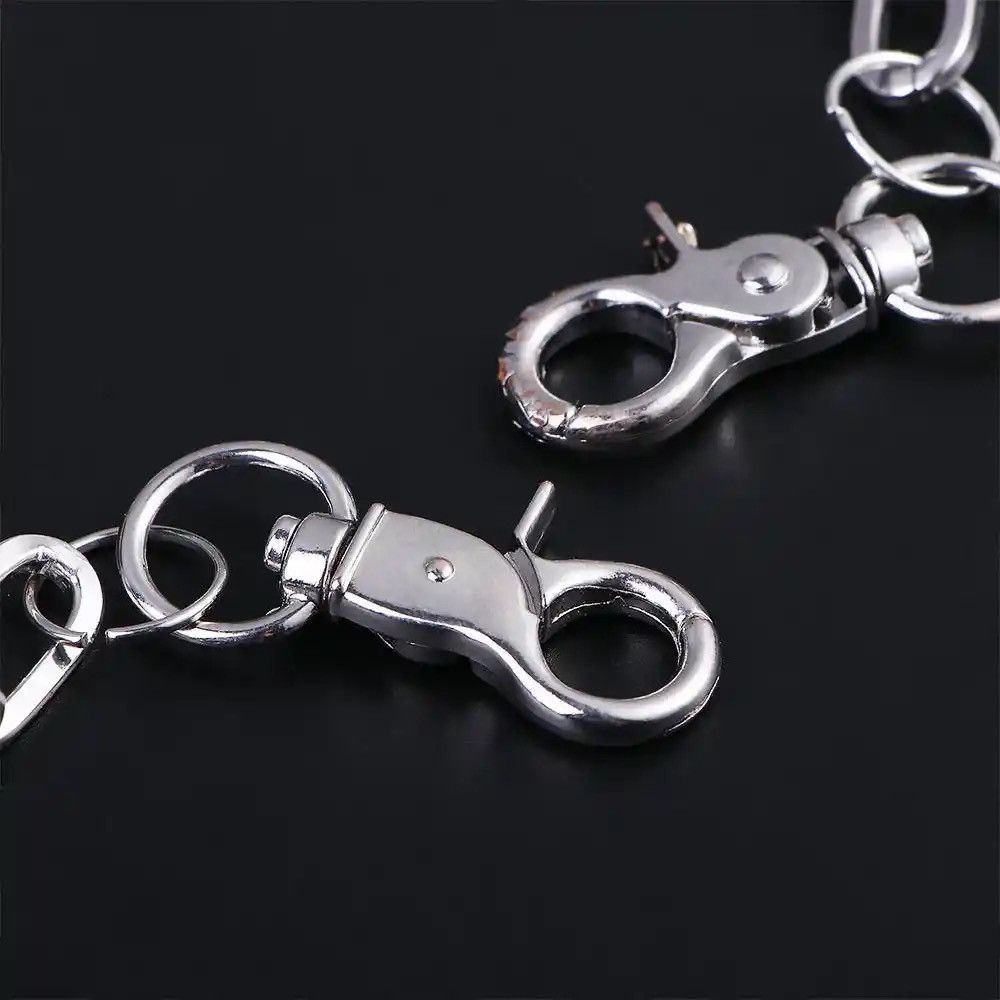 Jewelry Single Punk Rivet Pants Chain Size ONE SIZE - 3 Thumbnail