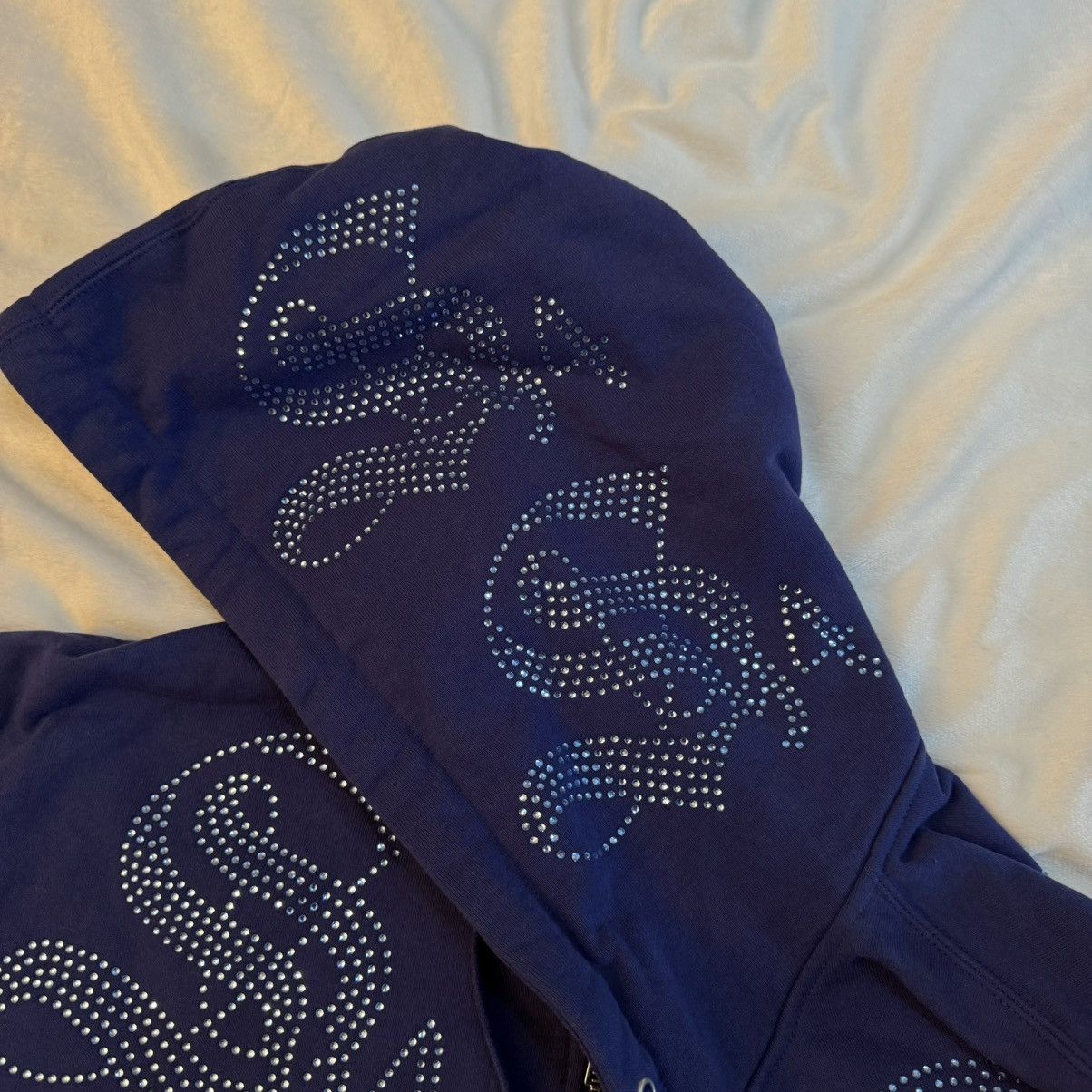 Supreme Supreme Rhinestone Zip Up Hoodie Sweatshirt Size US M / EU 48-50 / 2 - 7 Thumbnail