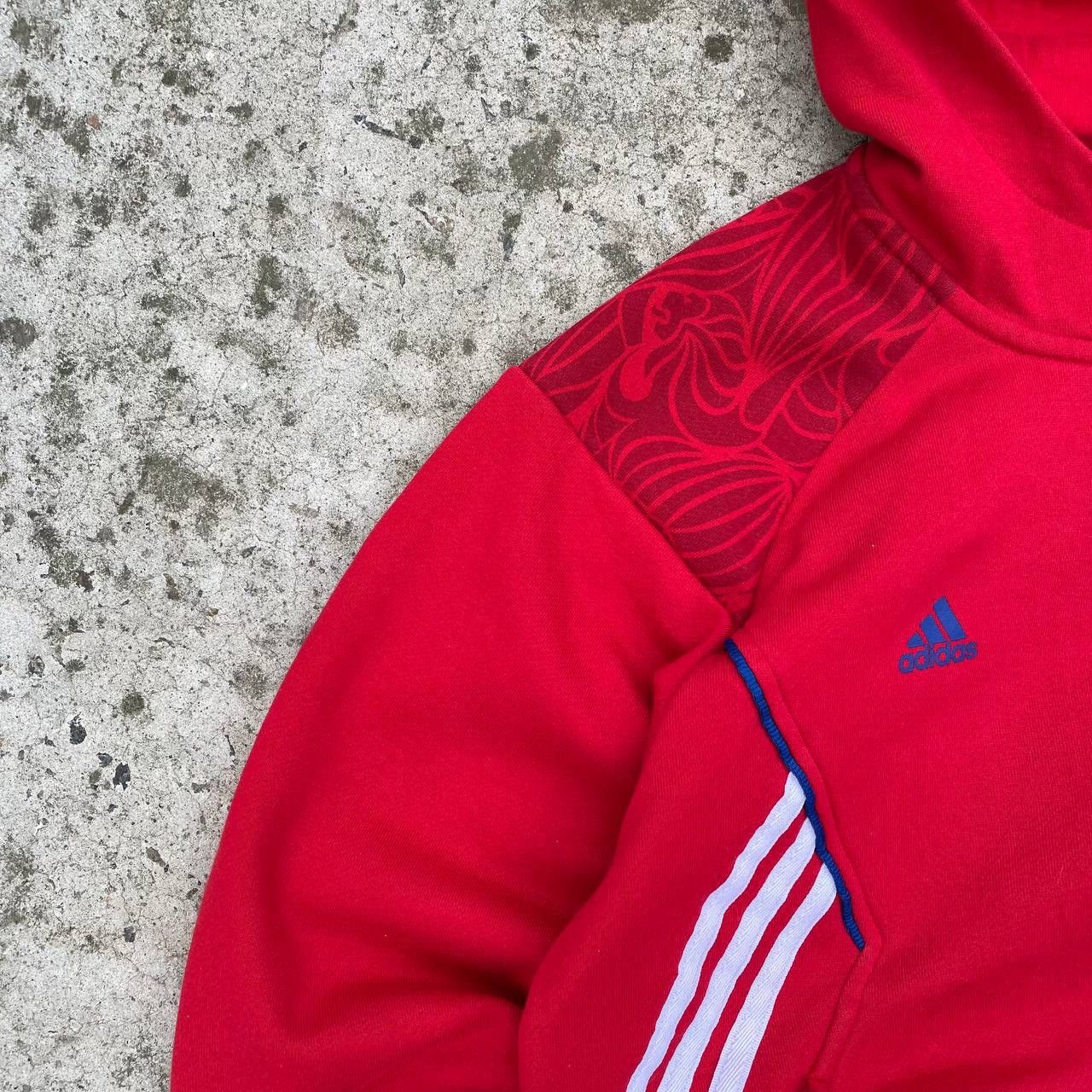 Adidas Vintage Adidas Team Great Britain Zip Hoodie Size 13-14y Size US XXS / EU 40 - 5 Thumbnail