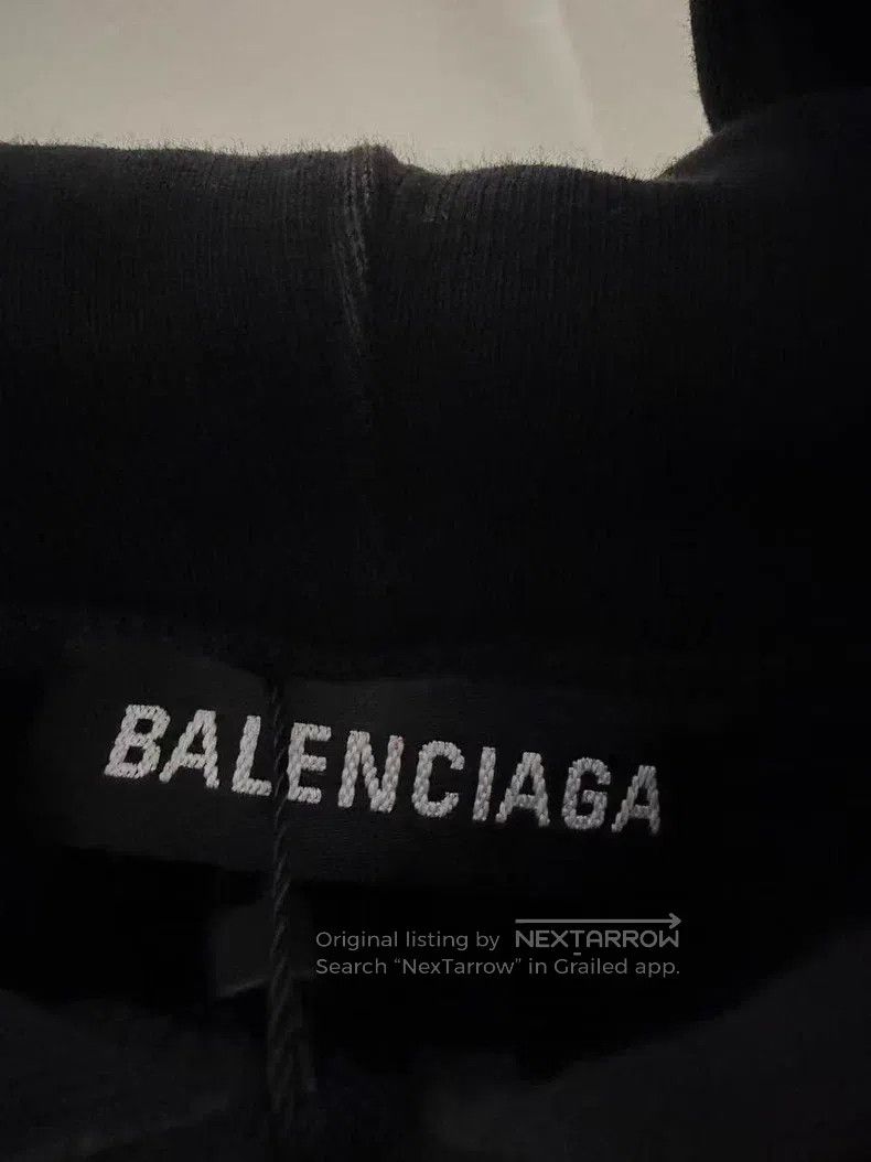 Balenciaga Balenciaga Black Embroidered Wheat Sweater Size US M / EU 48-50 / 2 - 3 Thumbnail