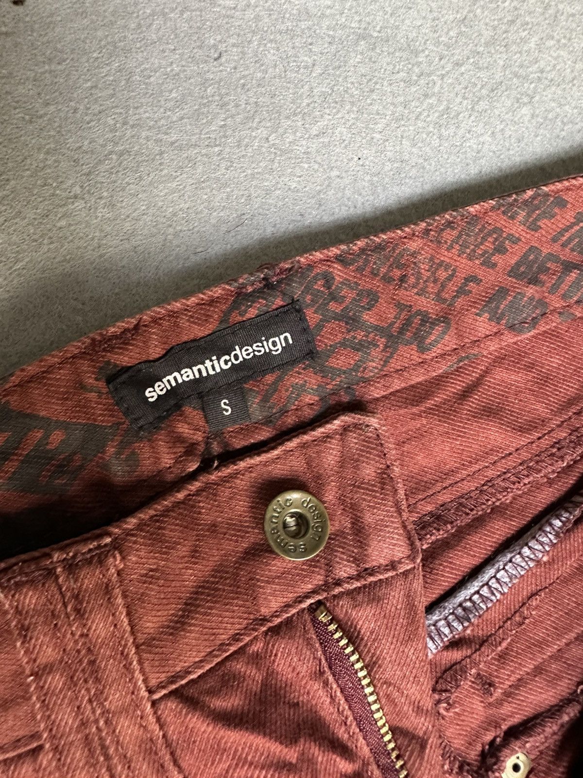 semanticdesign Semantics Design Claw Marks Denim Size US 29 - 18 Thumbnail