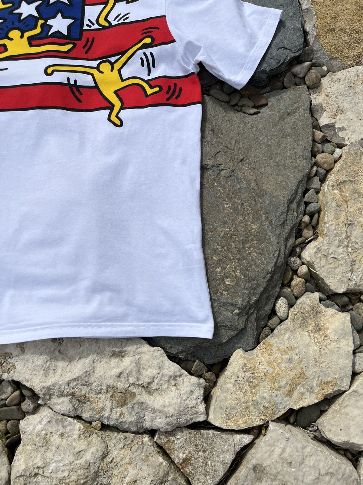 Keith Haring × Uniqlo Uniqlo SPRZ NY Keith Haring USA America flag tee t-shirt Size US L / EU 52-54 / 3 - 5 Thumbnail