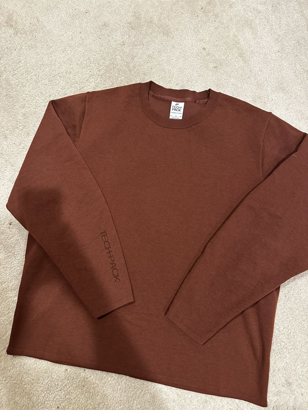 Nike Nike Tech Pack Therma-FIT Engineered Tech Fleece Crewneck Size US XL / EU 56 / 4 - 1 Thumbnail