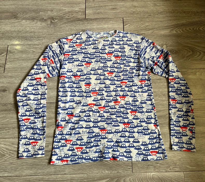 Walter Van Beirendonck walter van beirendonck Printed long sleeves W&LT show styl Size US M / EU 48-50 / 2 - 2 Thumbnail