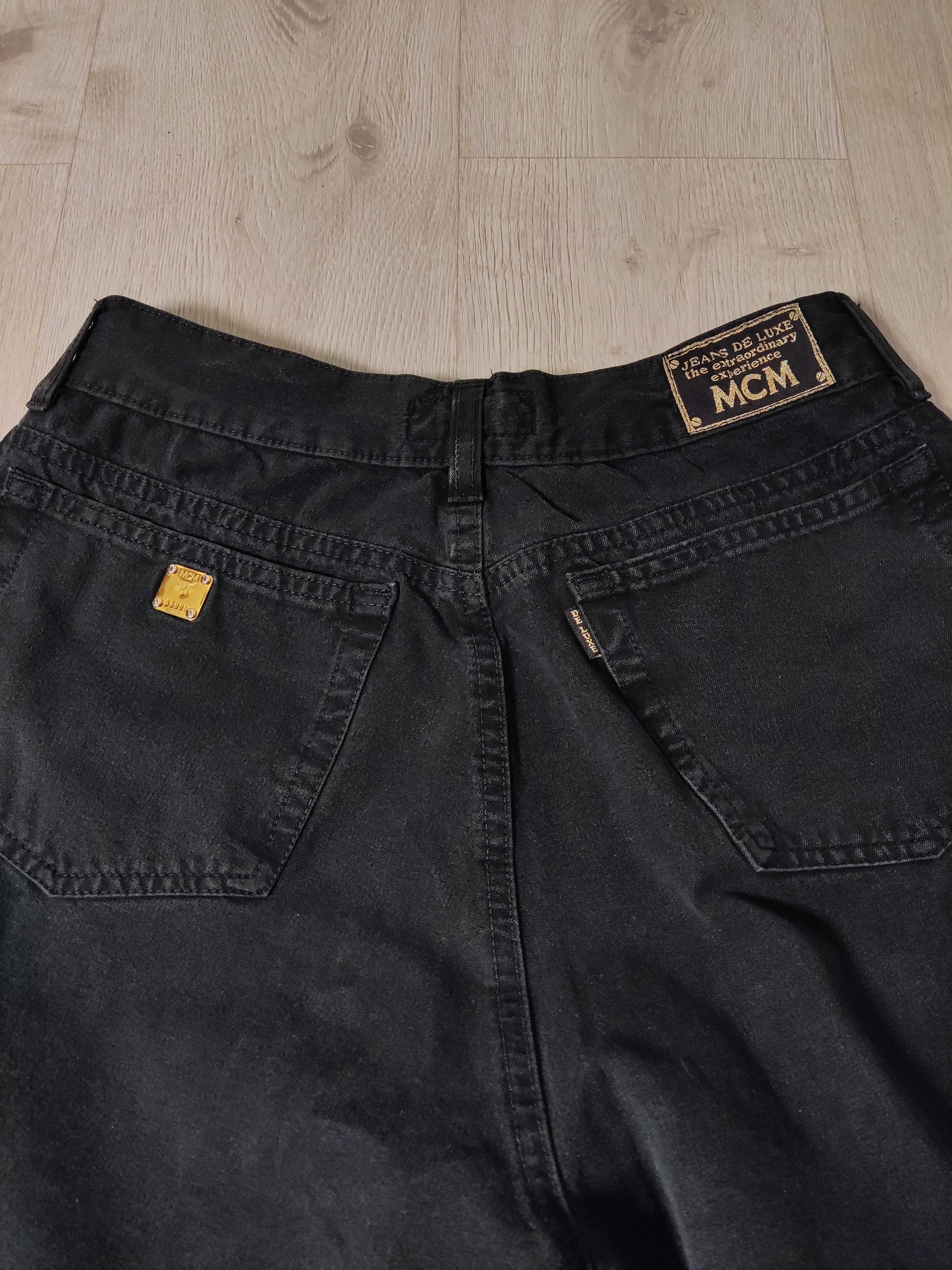 MCM MCM Black Baggy Pants Size US 31 - 6 Thumbnail