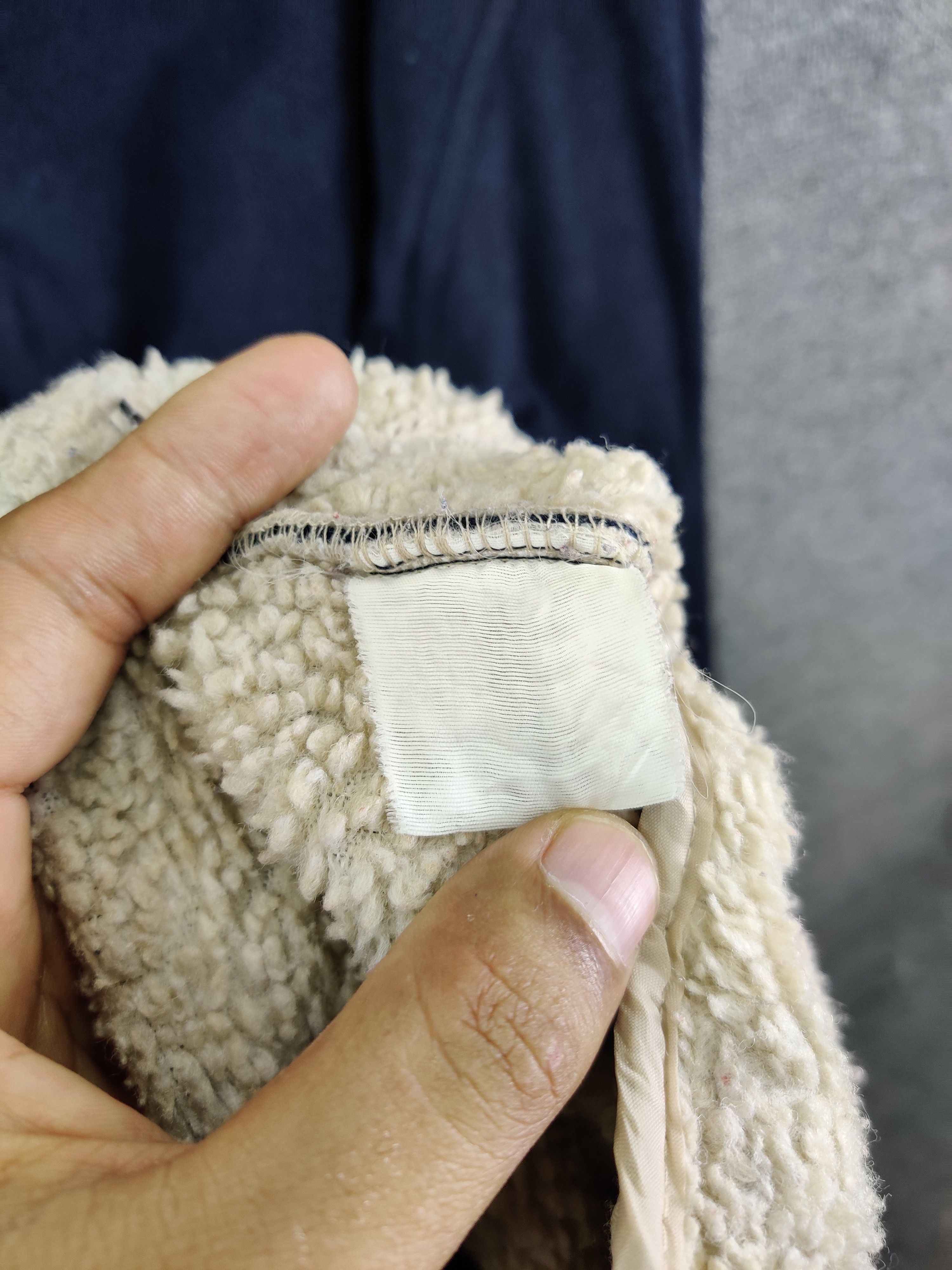Issey Miyake Vintage IY Basics Issey Miyake Sherpa Jacket Size US L / EU 52-54 / 3 - 9 Thumbnail