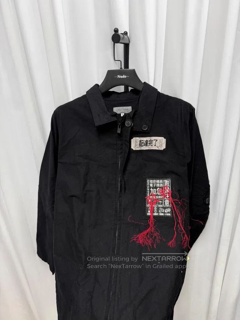 Yohji Yamamoto YOHJI YAMAMOTO Patchwork Button Jacket Size US L / EU 52-54 / 3 - 5 Thumbnail