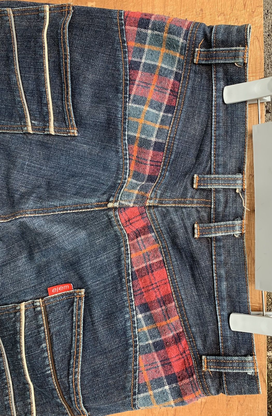 Japanese Brand 🔥🔥 elem Men Blue Denim Jeans Size US 33 - 13 Thumbnail