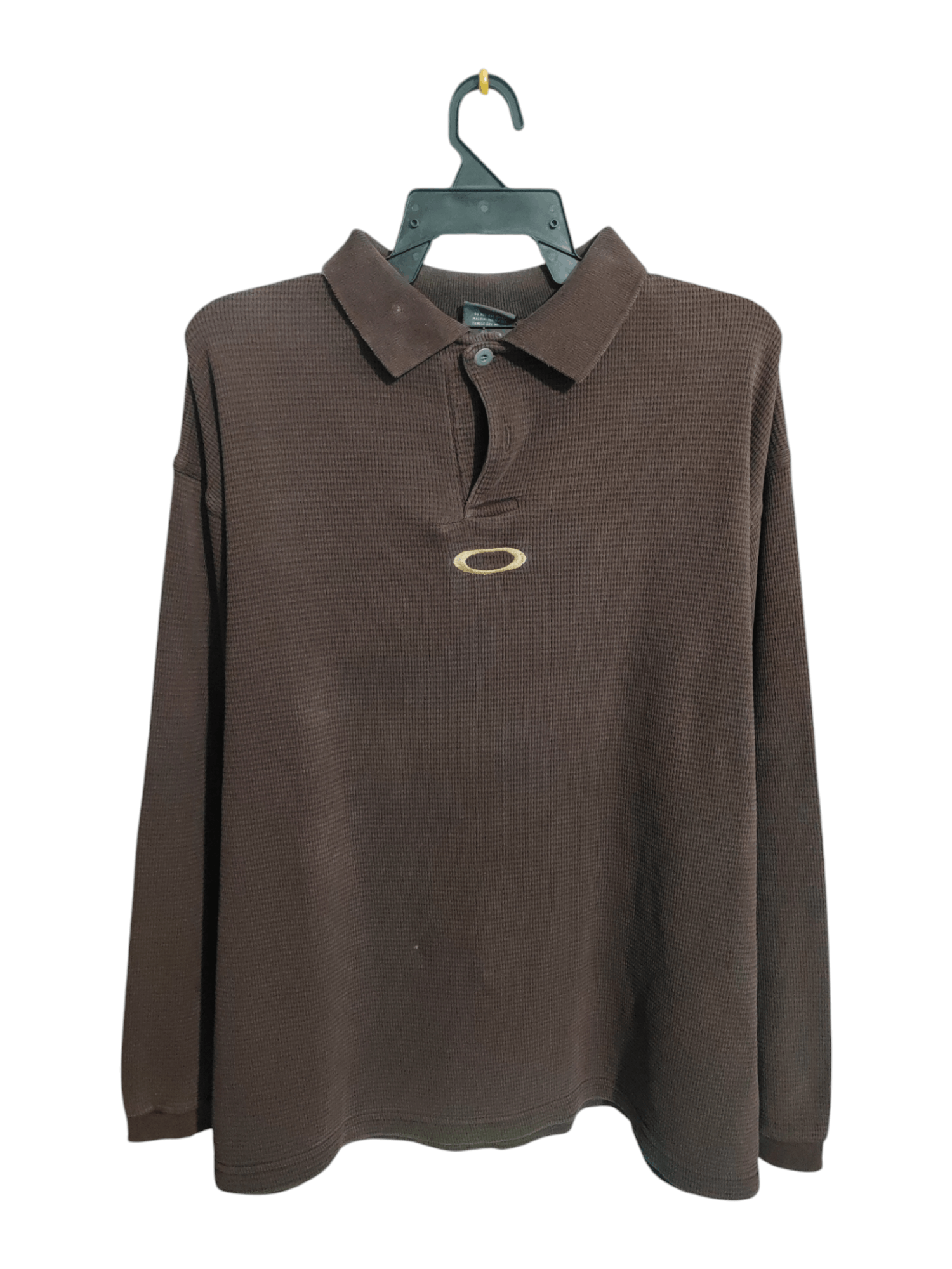 Oakley × Vintage Vintage Oakley Software Thermal Waffle Polo Long 
