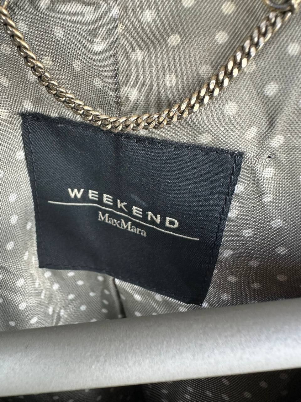 Weekend Max Mara Weekend Max Mara Navy Double-Breasted Trench Coat Lining Size M / US 6-8 / IT 42-44 - 17 Thumbnail