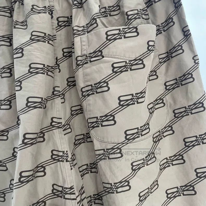 Other Balenciaga Double B Full Print Shorts Size US 30 / EU 46 - 5 Thumbnail