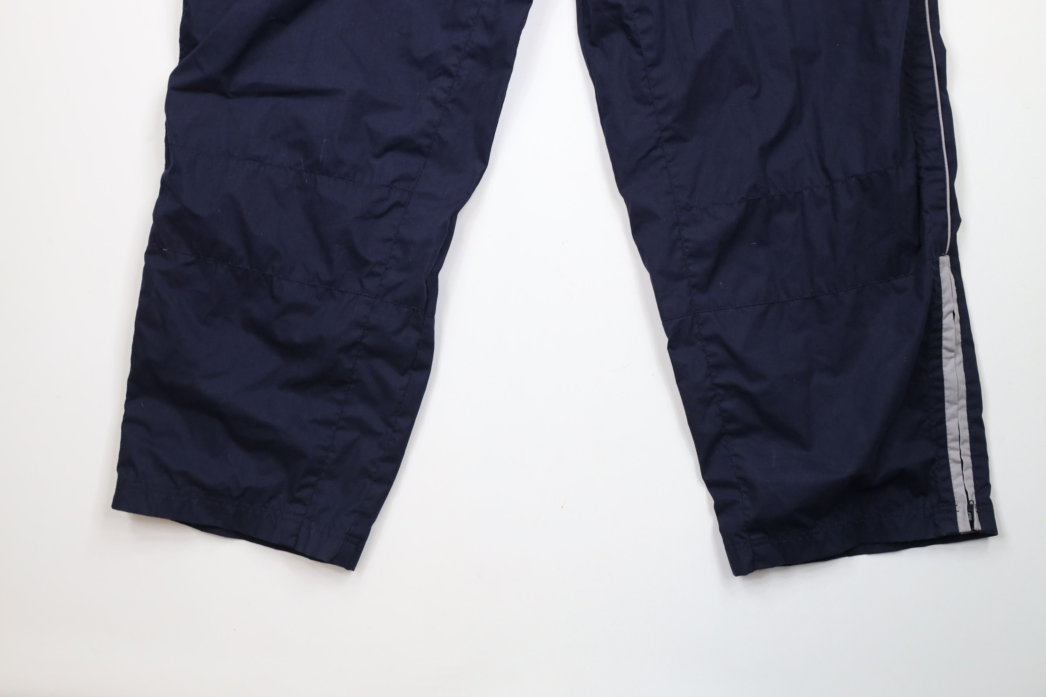 Vintage Vintage 90s Y2K Streetwear Lined Striped Wide Leg Pants Blue Size US 40 / EU 56 - 4 Thumbnail