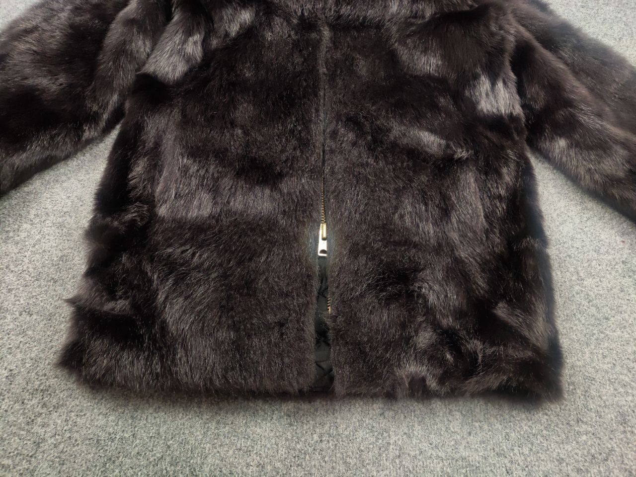 Vintage Vintage 80's David Green Alaska Genuine Fur Coat Zip Jacket Size S / US 4 / IT 40 - 6 Thumbnail