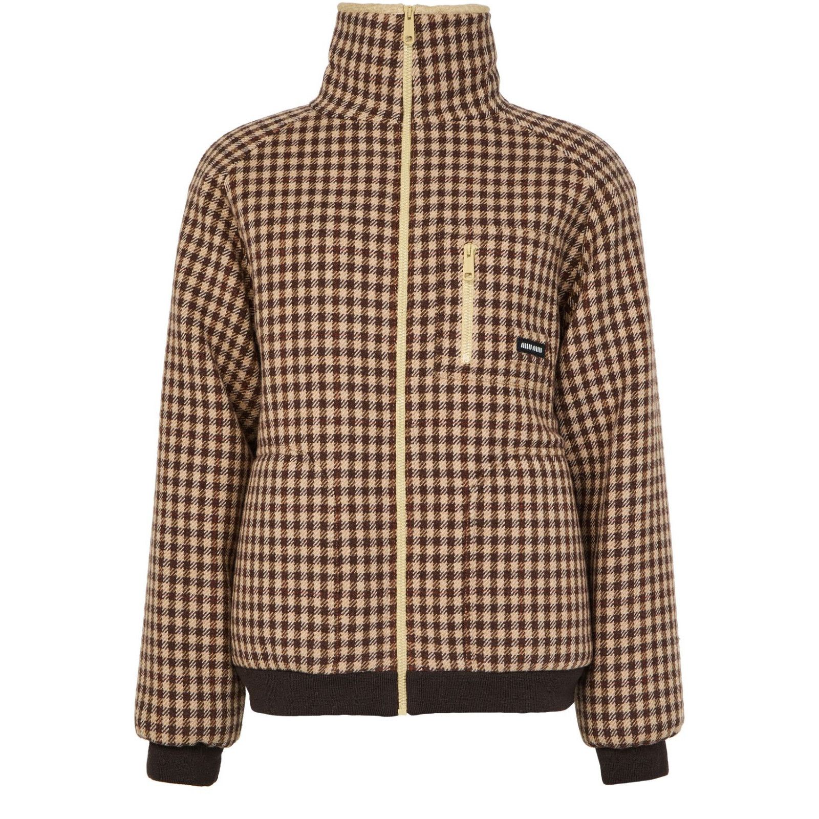 MIU MIU Brown Down Jacket New & Authentic (Women's size:IT 4