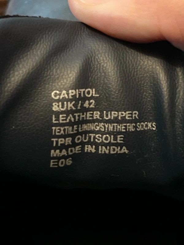 Dune London Dune London Capitol Boots Black Leather size UK 8 Size US 8.5 / EU 41-42 - 6 Thumbnail