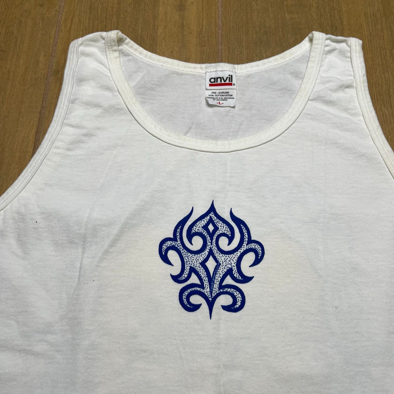 Anvil Vintage Y2K HILO Hawaii Tank Top Men L Surf Canoe Paddlers Size US L / EU 52-54 / 3 - 5 Thumbnail