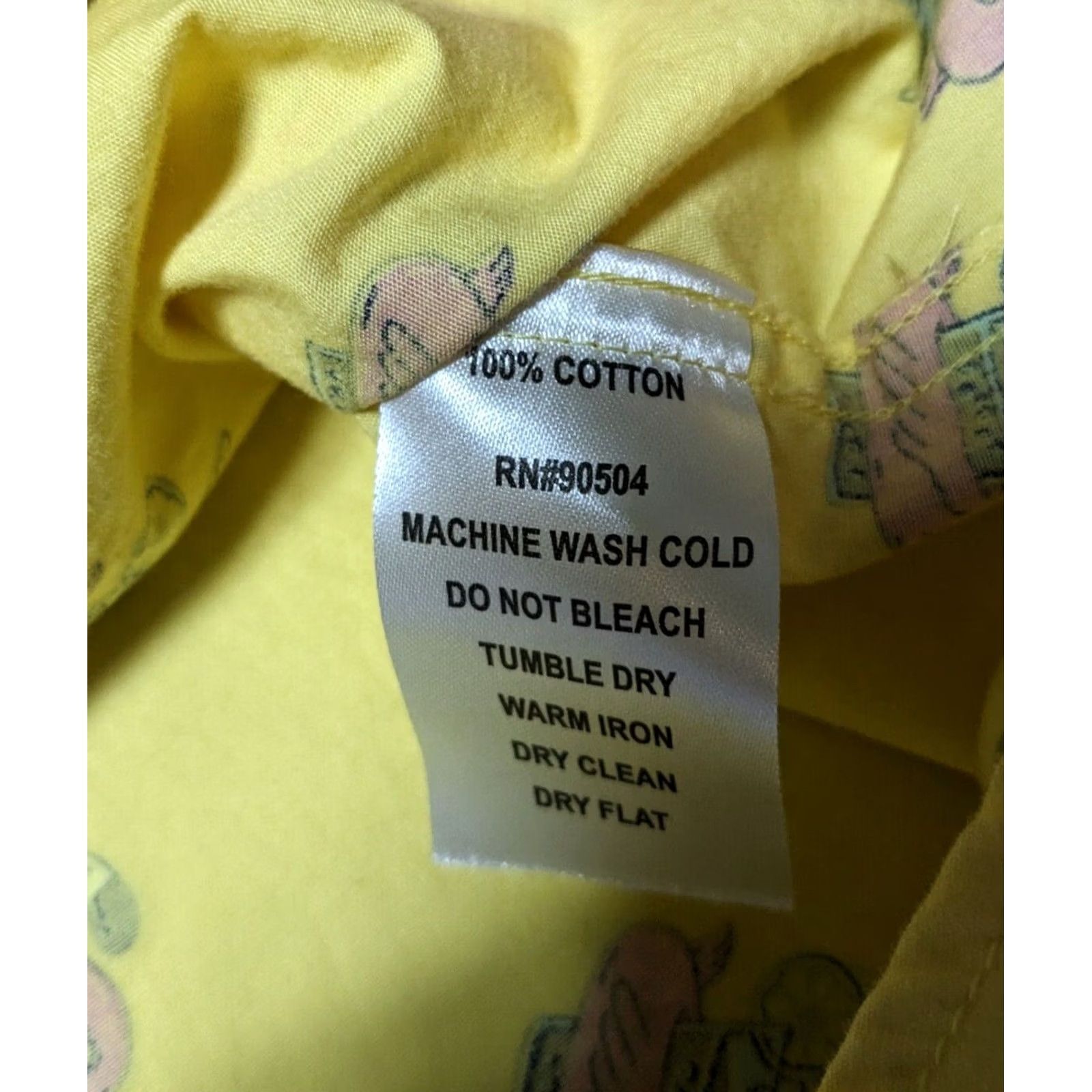 Pinko VSTR PREMIUM Pink Flamingo Drink Holder GEO AOP Men 2XL Cotton Yellow Camp Shirt Size US XXL / EU 58 / 5 - 6 Thumbnail