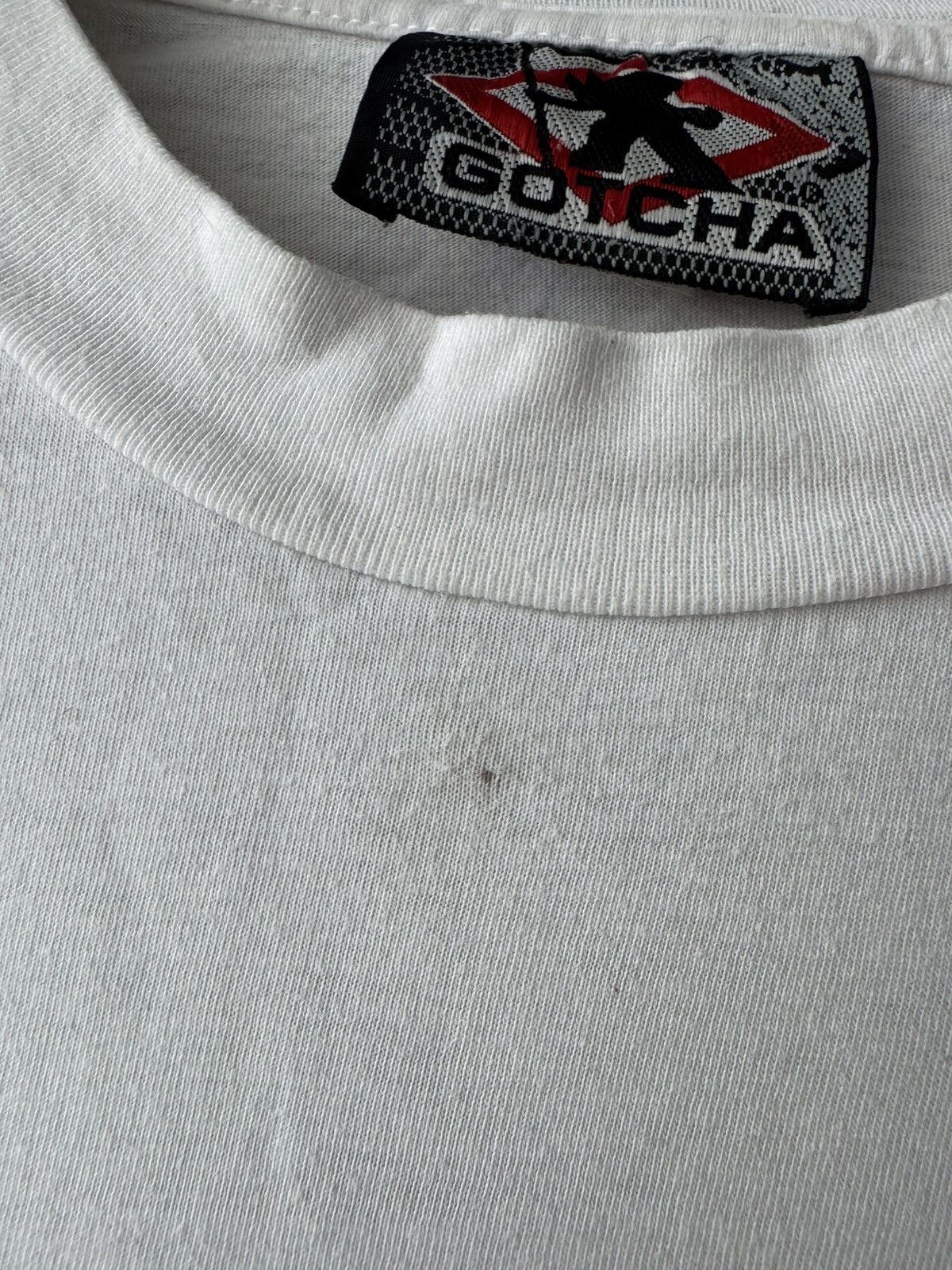 Gotcha Vintage 90s Gotcha Surfing Streetwear Box Logo T-Shirt White Size US M / EU 48-50 / 2 - 8 Thumbnail