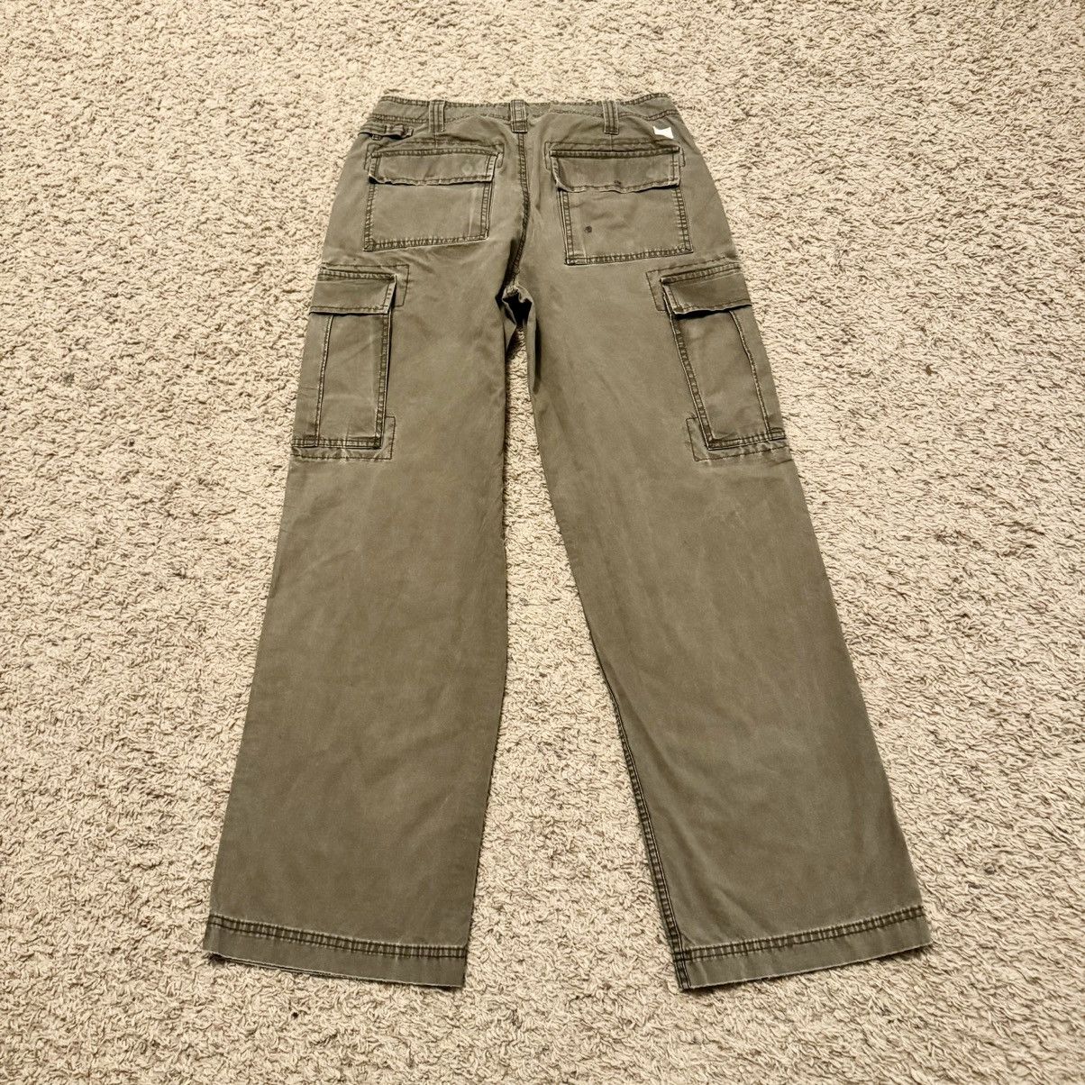 Old Navy VINTAGE Y2K GREEN/BROWN CARPENTER PANTS! Size US 32 / EU 48 - 3 Thumbnail