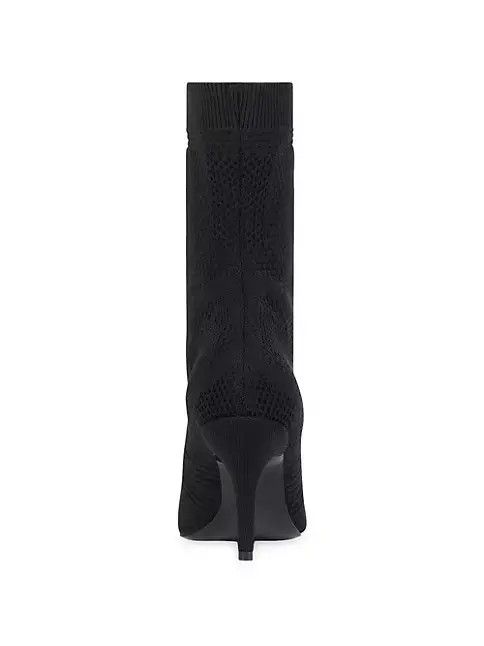 Balenciaga o1mt1gz1124 Knife 2.0 80MM Booties in Black Size US 7.5 / IT 37.5 - 2 Thumbnail