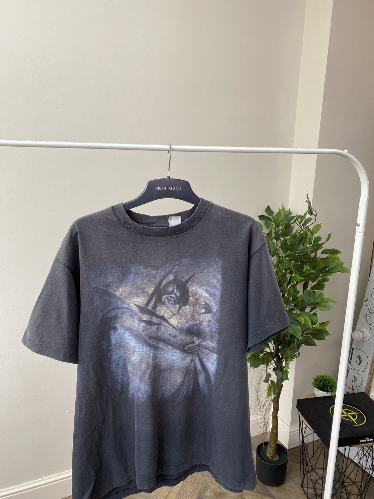 Band Tees × DC Comics × Vintage Vintage Batman Forever Val Kilmer 1995 DC Comics T Shirt 90s Size US L / EU 52-54 / 3 - 5 Thumbnail