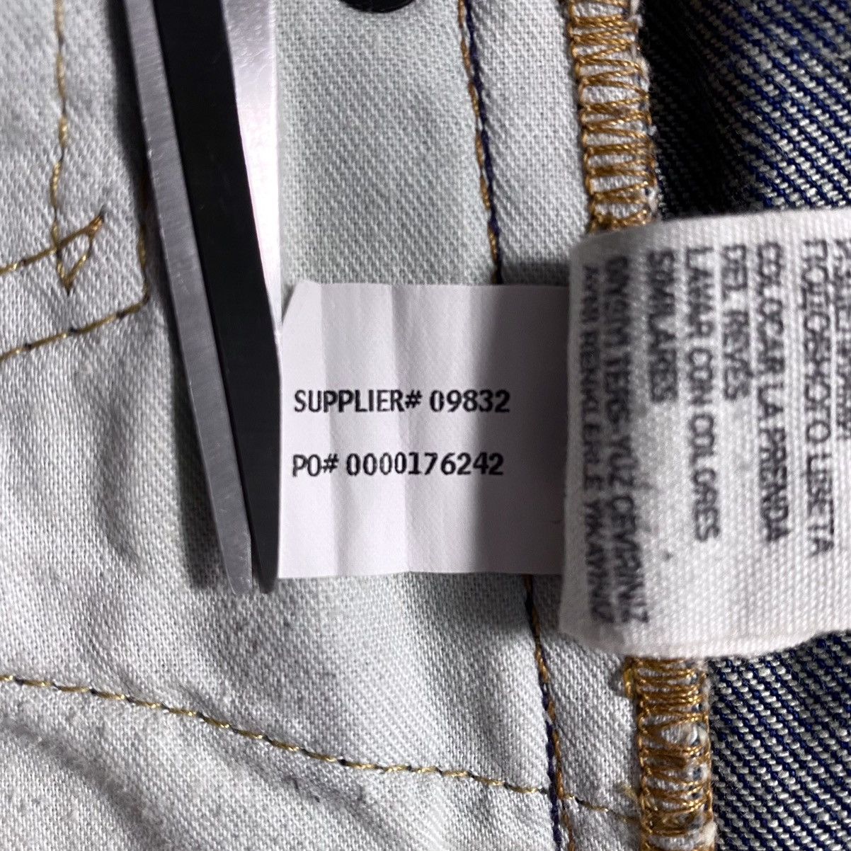 Denim & Supply Ralph Lauren DSRL Ralph Lauren Washed Blue Distressed Denim Jeans Size US 34 / EU 50 - 15 Thumbnail