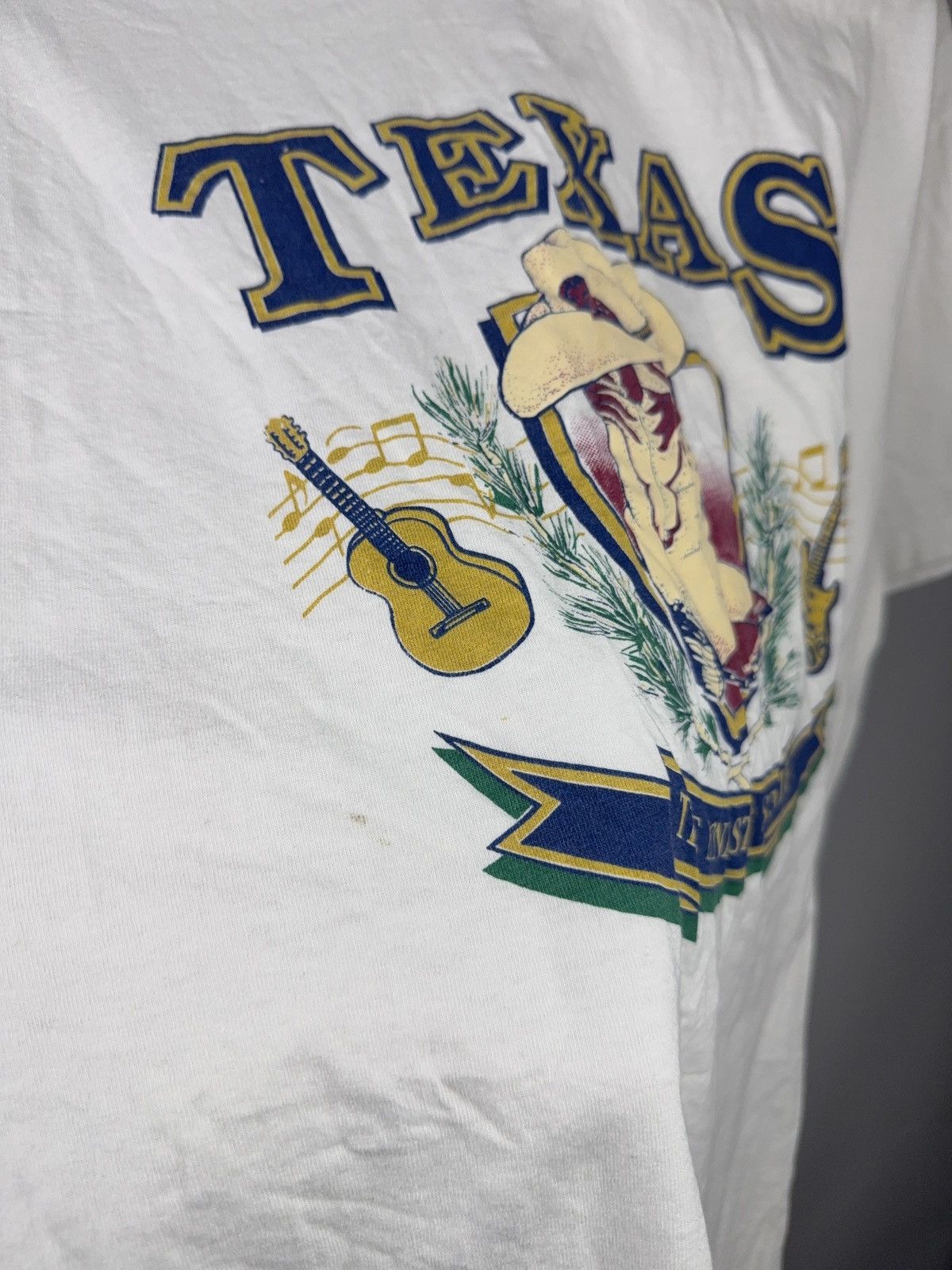 Vintage Vintage Retro Western 90s Texas Lone Star State T-Shirt USA Size US XL / EU 56 / 4 - 6 Thumbnail