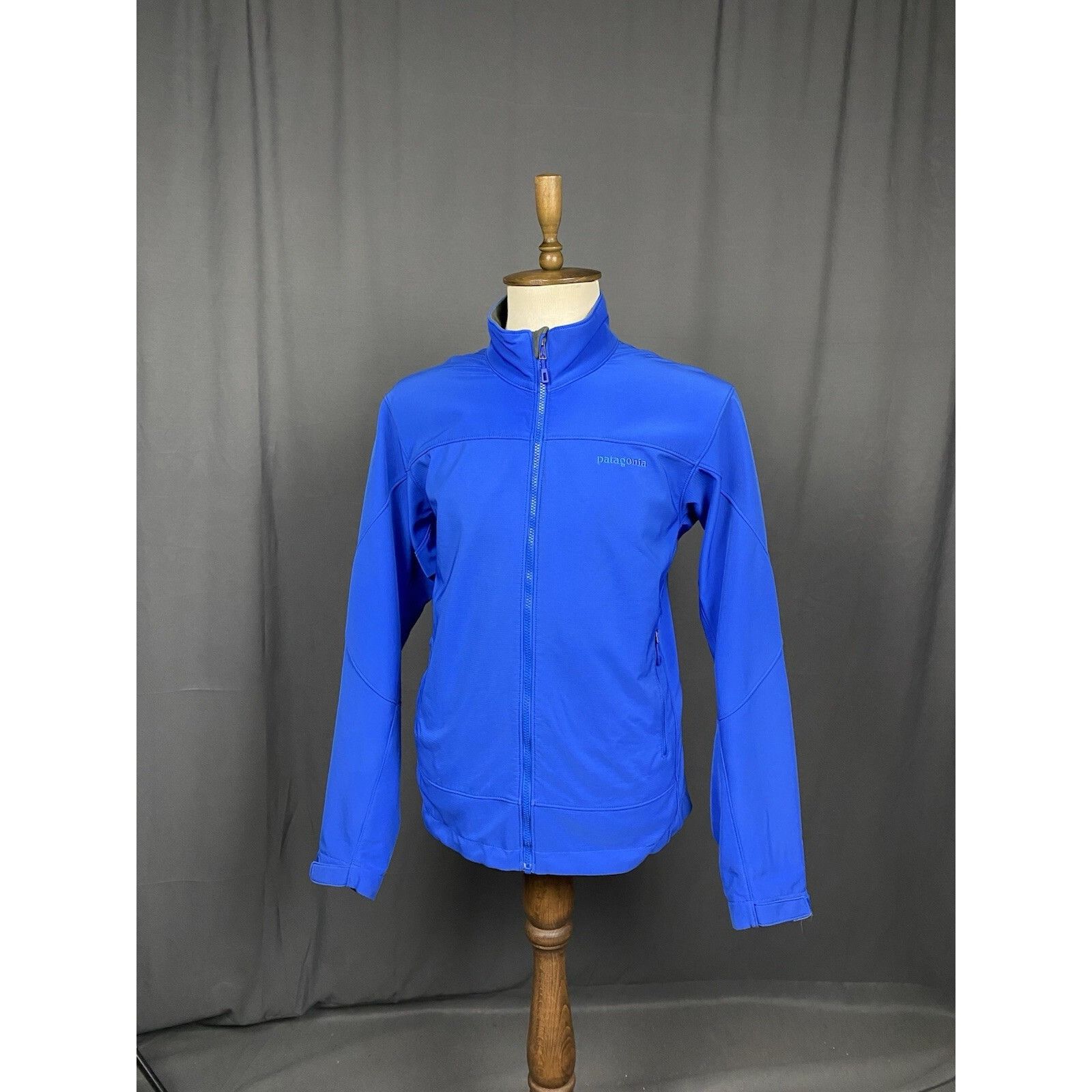 Patagonia Patagonia Small Logo Men's Blue Softshell Jacket Size L Size US L / EU 52-54 / 3 - 2 Thumbnail