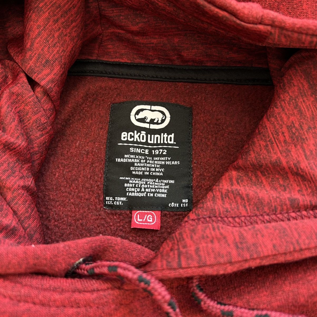 Ecko Unltd. Y2K Ecko Unltd Baggy Hoodie Size US L / EU 52-54 / 3 - 5 Thumbnail
