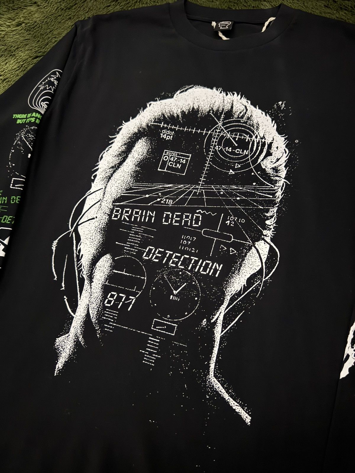 Brain Dead [S] Brainded Original Graphic Print Long Sleeve T-Shirt Size US S / EU 44-46 / 1 - 3 Thumbnail