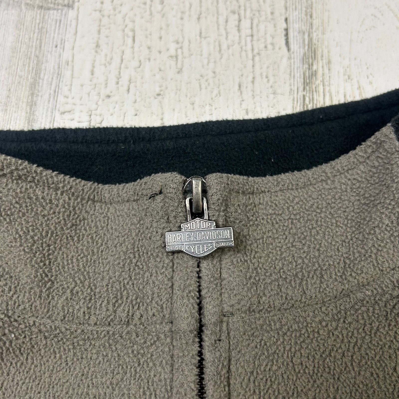 Harley Davidson Harley Davidson Motorcycles Fleece Jacket Full Zip Sweater Size US XXL / EU 58 / 5 - 4 Thumbnail