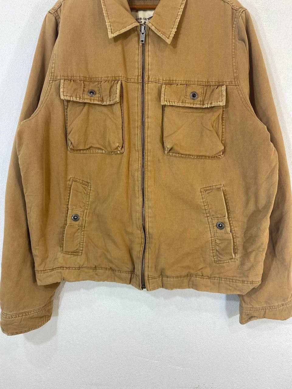 Hollister hollister khakis jacket quilted lining distressed style Size US XL / EU 56 / 4 - 3 Thumbnail