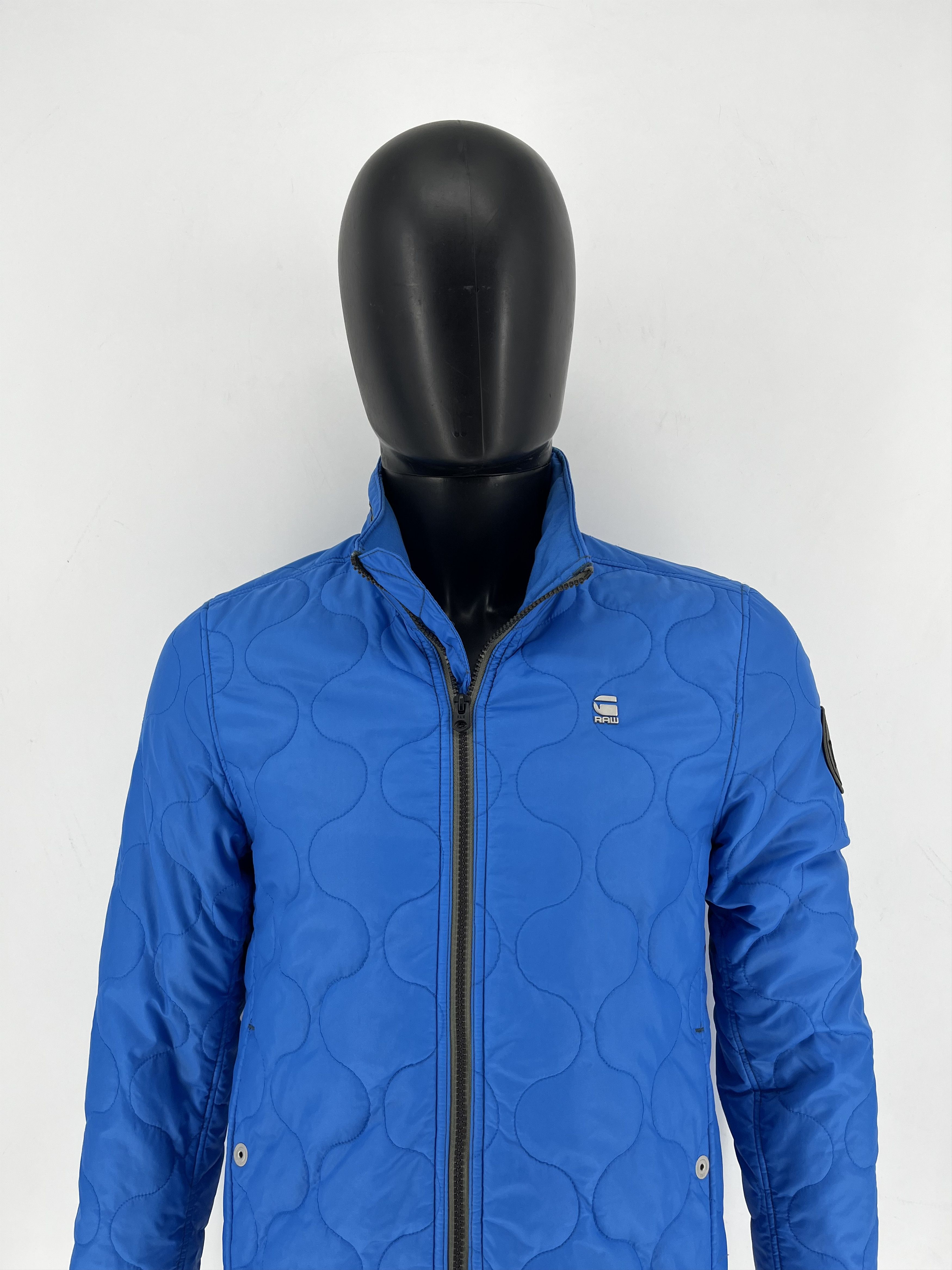 G-Star G-Star RAW Blue Quilted Zip Jacket Men’s Size M Size US M / EU 48-50 / 2 - 1 Thumbnail