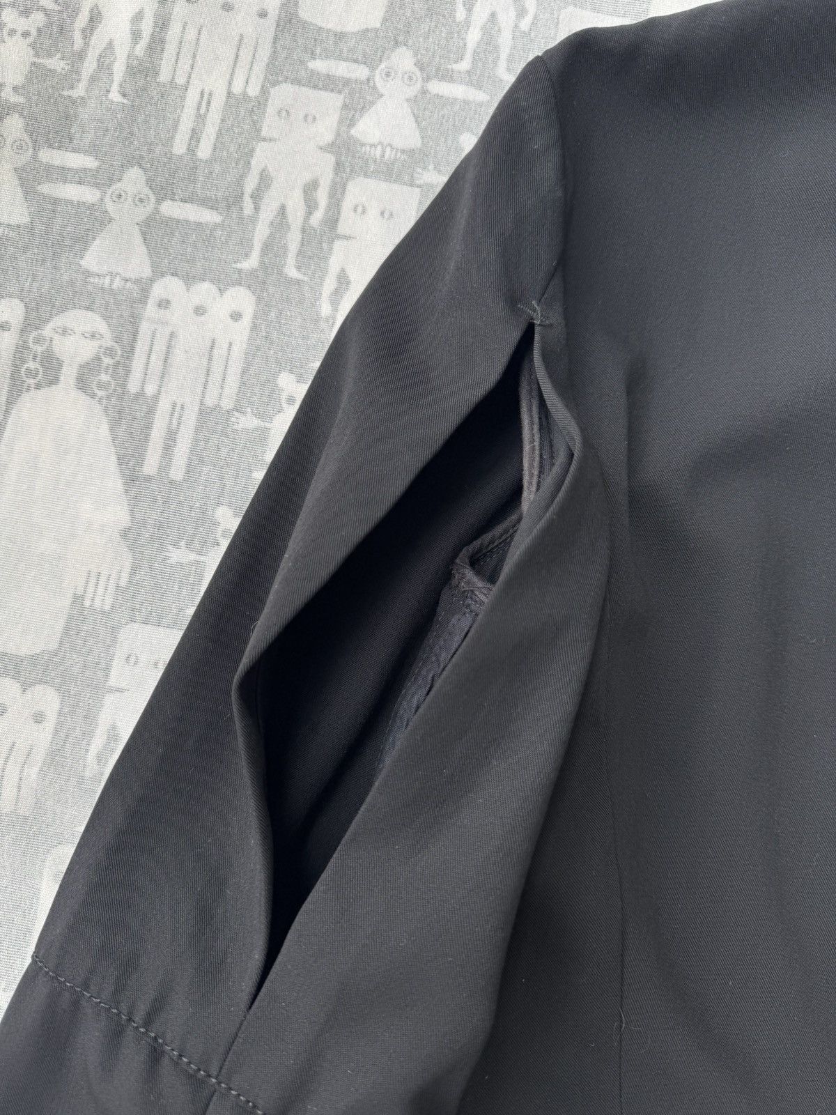 Dirk Bikkembergs Dirk Bikkembergs 1997 Open Slits Vented Wool Blouson Size M / US 6-8 / IT 42-44 - 3 Thumbnail