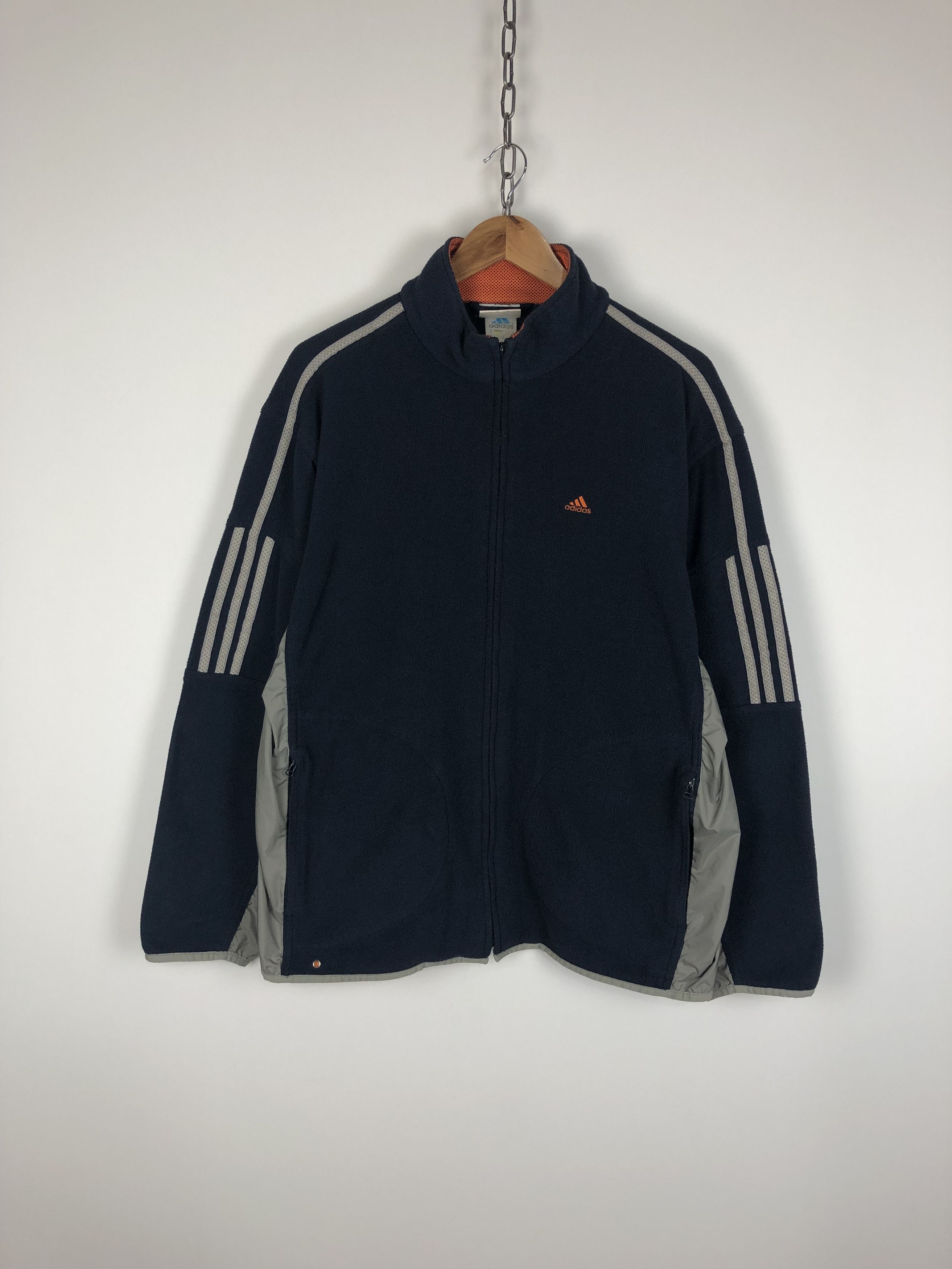 Adidas Adidas Vintage Fleece Jacket Zip size M Size US M / EU 48-50 / 2 - 1 Thumbnail