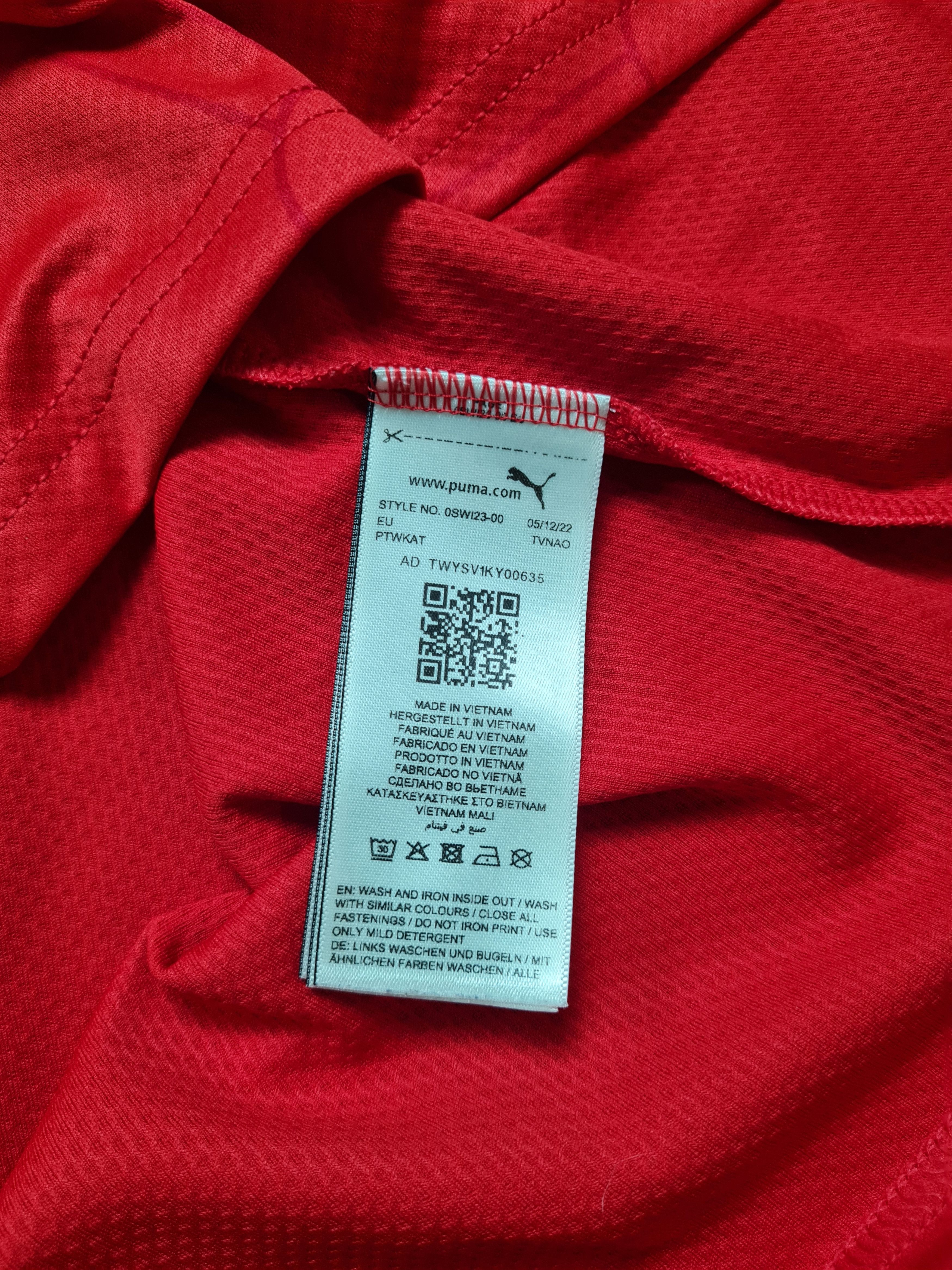 Puma Puma Swindon Town FC 2023-24 Home Football Shirt MiPermit Size US XL / EU 56 / 4 - 15 Thumbnail