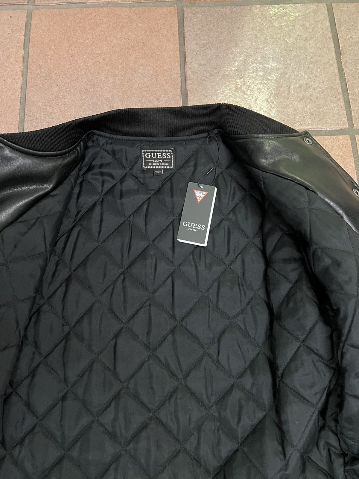Guess Guess Leather Bomber Size US S / EU 44-46 / 1 - 5 Thumbnail