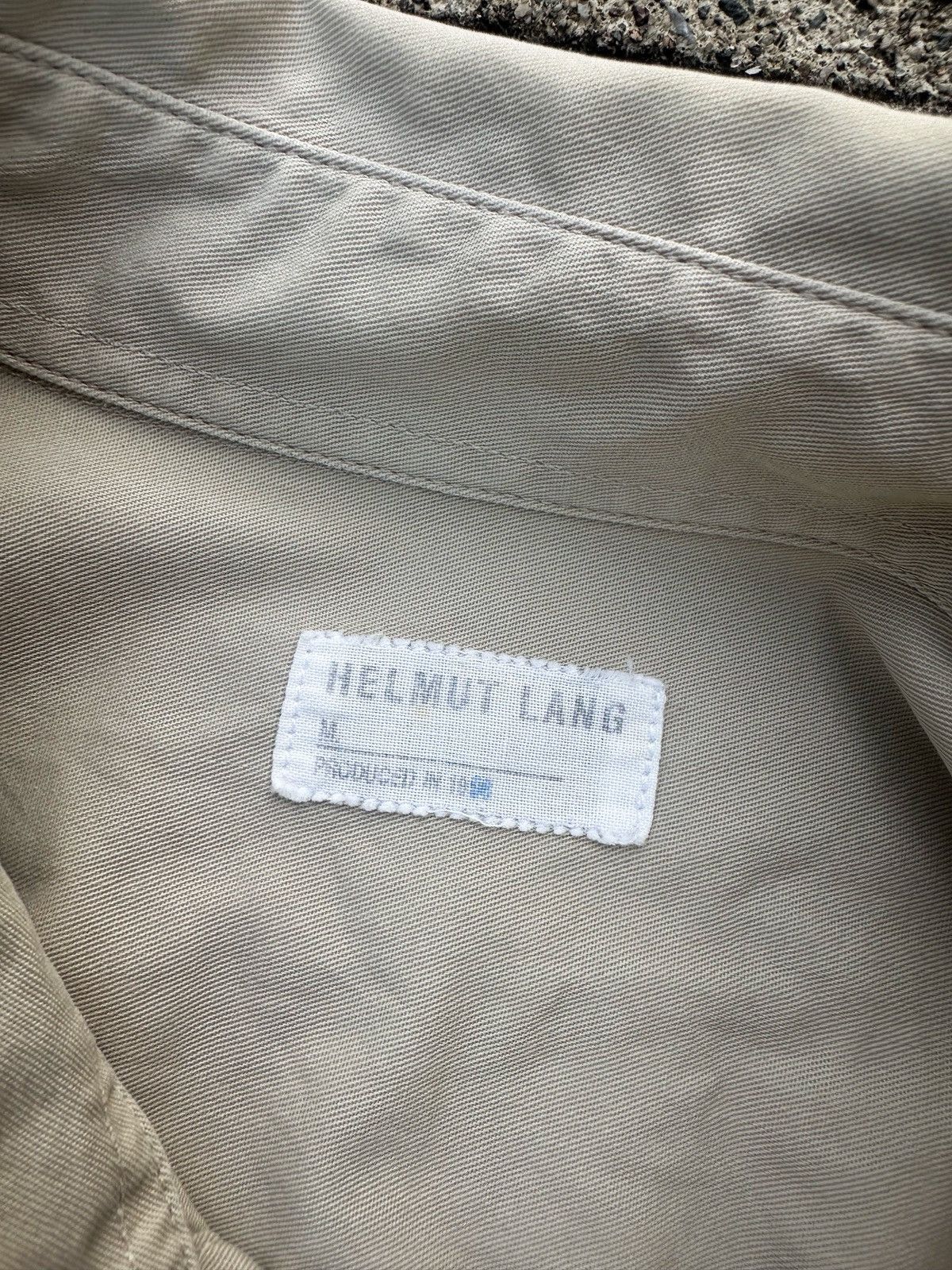 Helmut Lang Helmut Lang 1998 Long Sleeve Back Striped Shirt Size US M / EU 48-50 / 2 - 9 Thumbnail