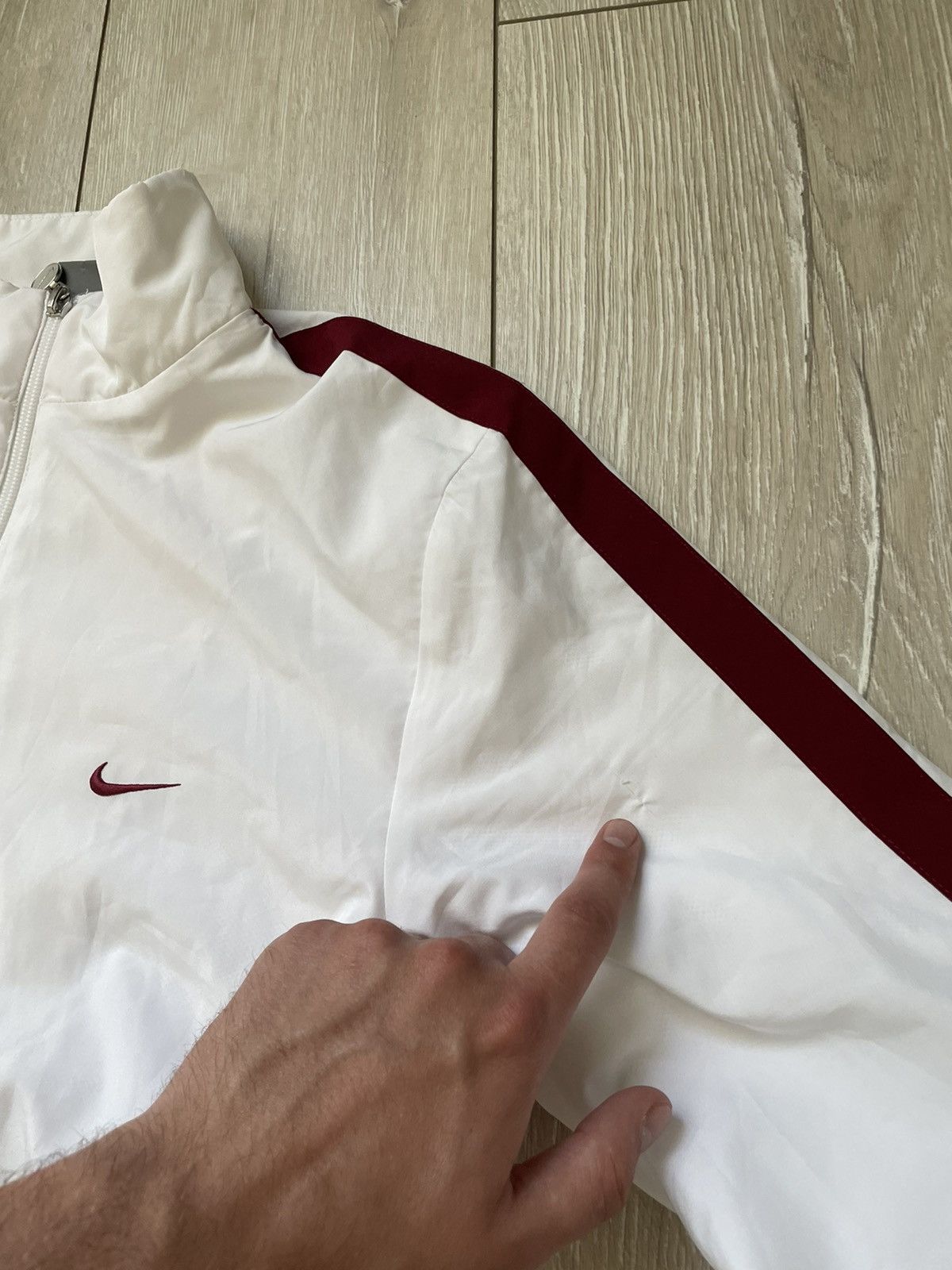 Nike × Vintage Vintage woman Nike light jacket small logo Size L / US 10 / IT 46 - 6 Thumbnail