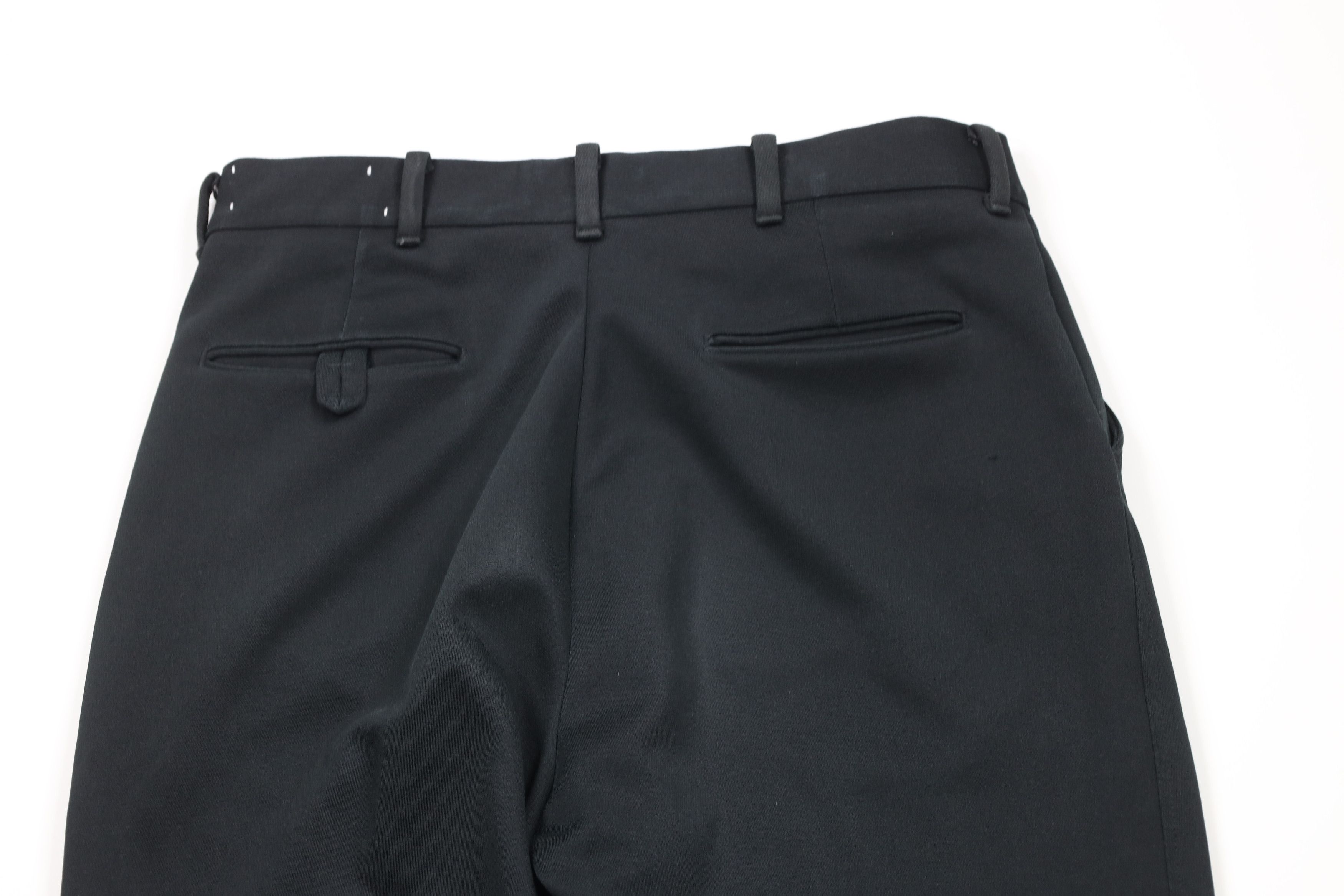 Vintage Vintage 70s Streetwear Bell Bottoms Chino Pants Black USA Size US 34 / EU 50 - 12 Thumbnail