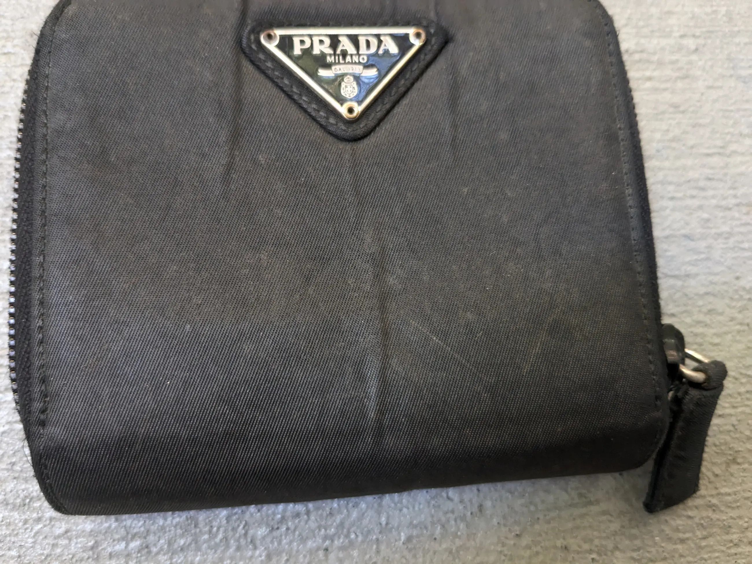 Prada Prada Wallet Black Saffiano Leather Bifold Cardholder Y2K Size ONE SIZE - 4 Thumbnail