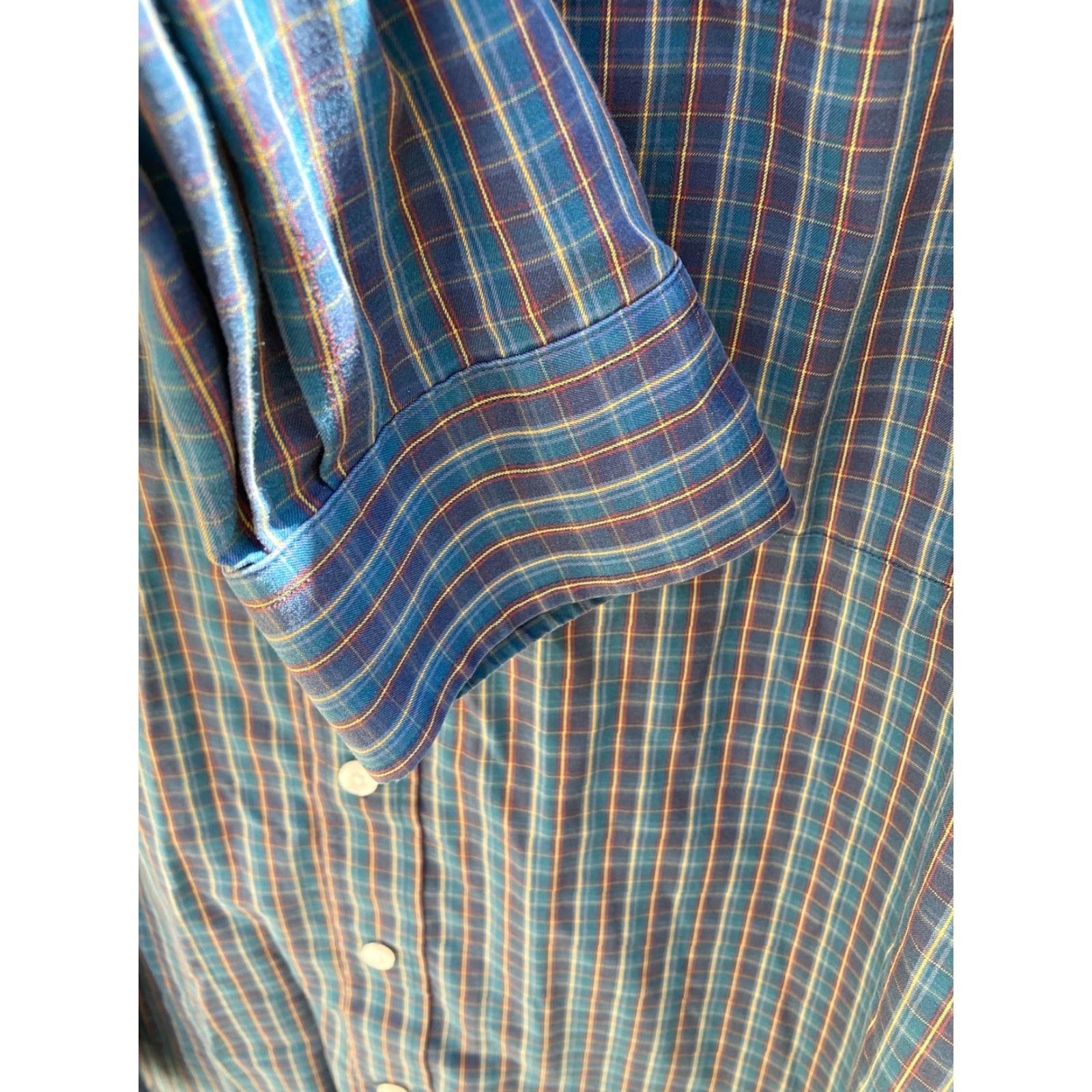 Duluth Trading Company Duluth Trading Co Multicolor Plaid LS Flannel Shirt Men’s L Cotton Wrinkle Free Size US L / EU 52-54 / 3 - 5 Thumbnail