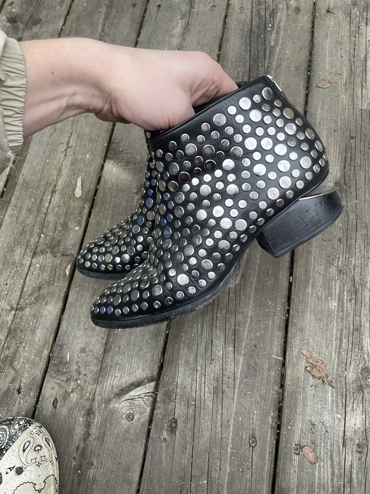 Alexander Wang Alexander Wang Studded Heel Boots size 37 Size US 7 / IT 37 - 8 Thumbnail