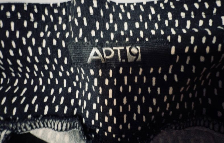 Apt. 9 APT.9 Plus Size 22W Black & White Stretch Cropped Pants Size 42" / US 20 - 5 Thumbnail