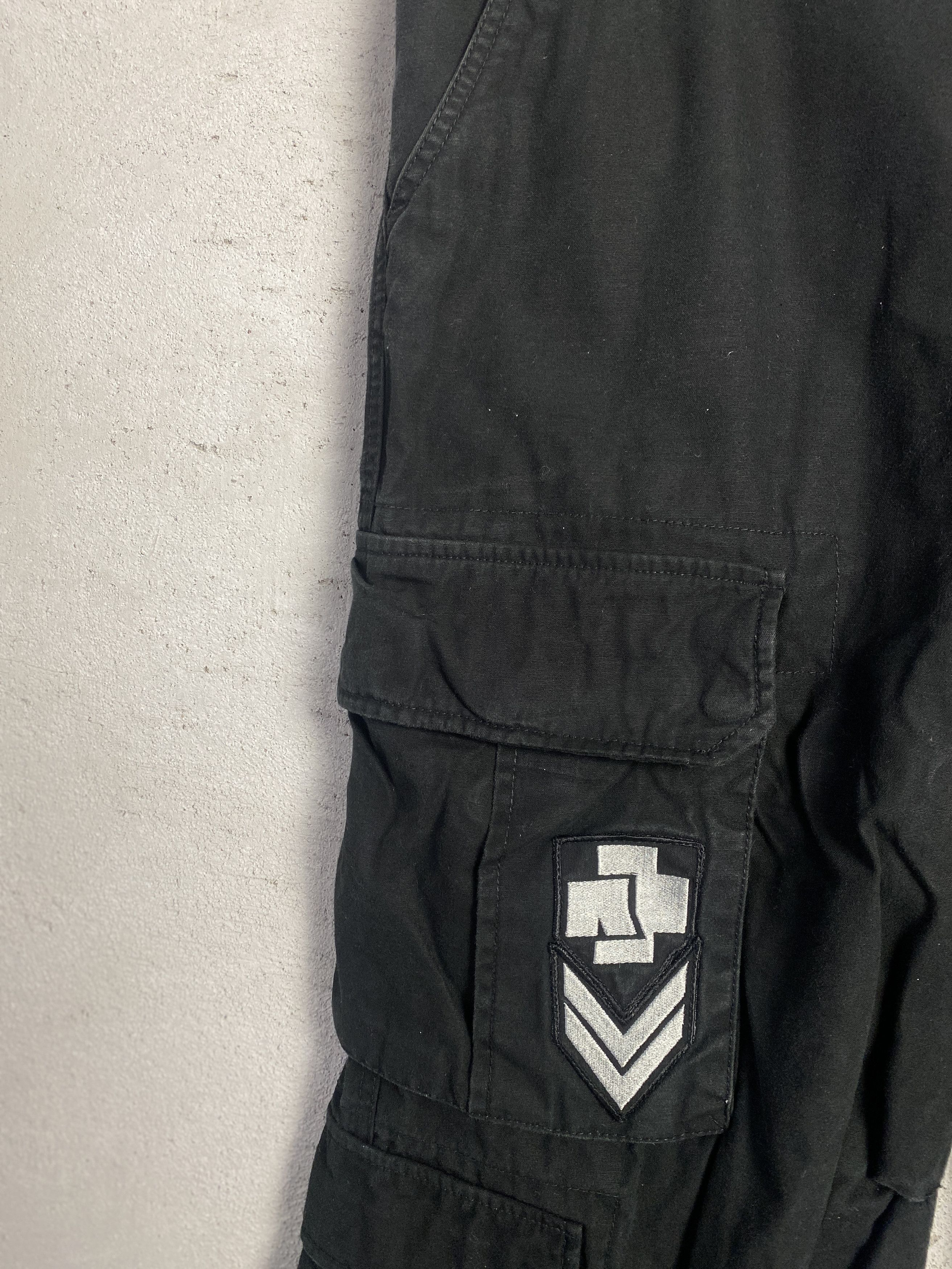 Vintage Rammstein pants cargo vintage rock band opium drain Size US 36 / EU 52 - 2 Thumbnail