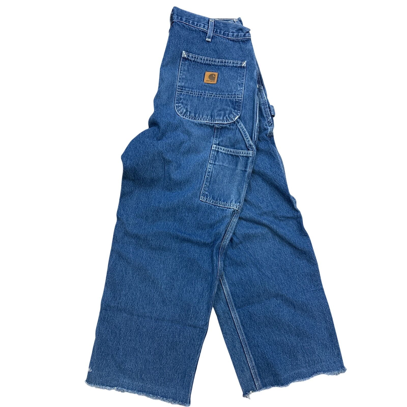 Carhartt Carhartt Workwear carpenter denim cropped pants 33x26 baggy Size US 33 - 5 Thumbnail